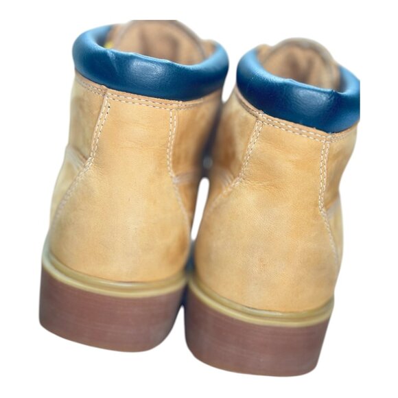 Timberland Women's Waterproof Padded Collar Chuckka Boots Wheat Tan Size 8M - Picture 9 of 14